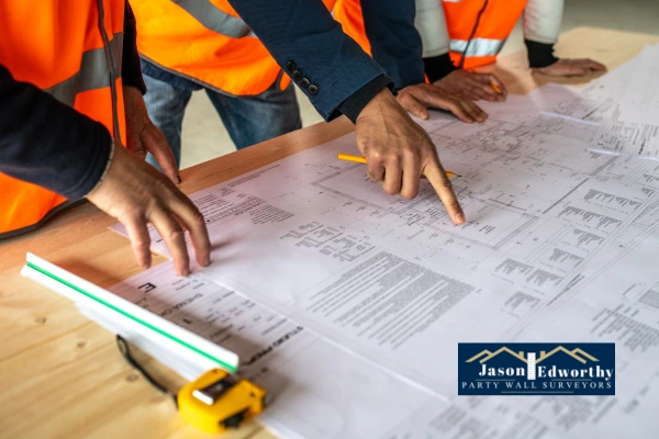 See if you need a party wall agreement for building along boundary line Braintree